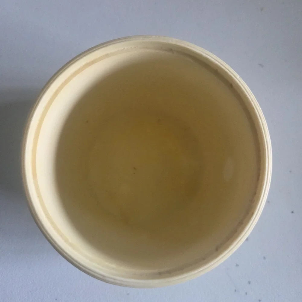 Shabby Chic Floral Embossed Bathroom Canister Lid Cotton Jar Floral Handpainted